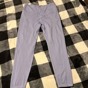 Madewell Flex High Rise Leggings. Light Purple. Size Large